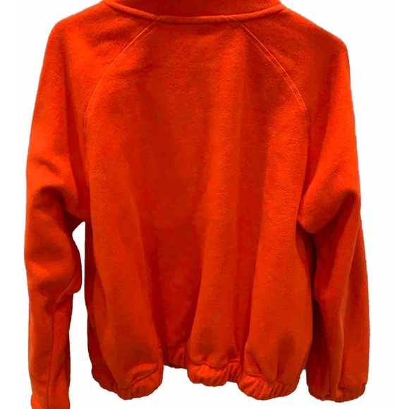 Love & Sports Mens  Sweatshirt Pullover Orange Size Large - Picture 7 of 8